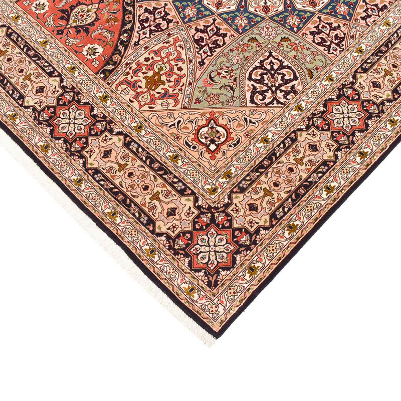 Tapis persan - Tabriz - Royal - 260 x 205 cm - beige foncé