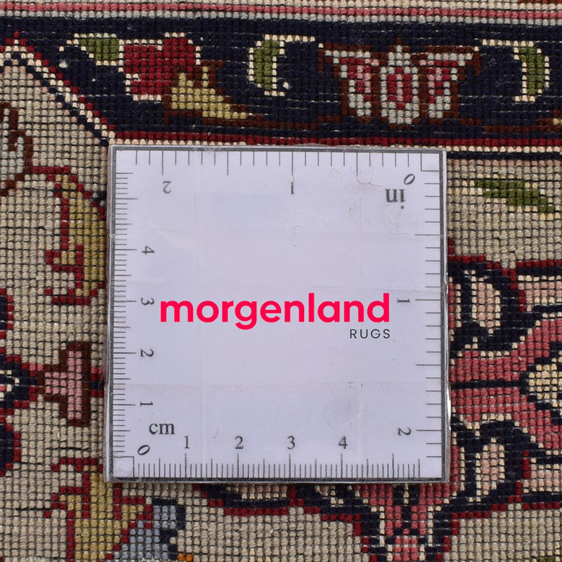 Tapis persan - Tabriz - Royal - 250 x 208 cm - beige foncé