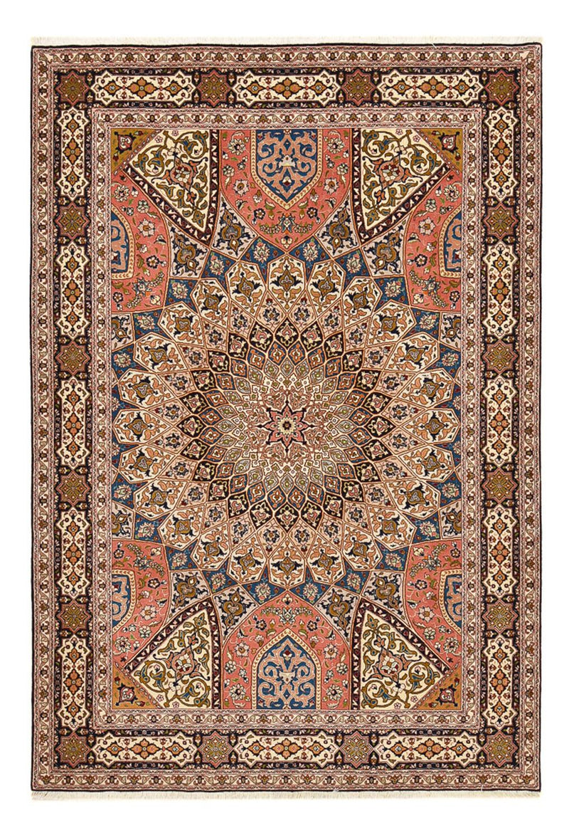 Tapis persan - Tabriz - Royal - 250 x 170 cm - beige foncé