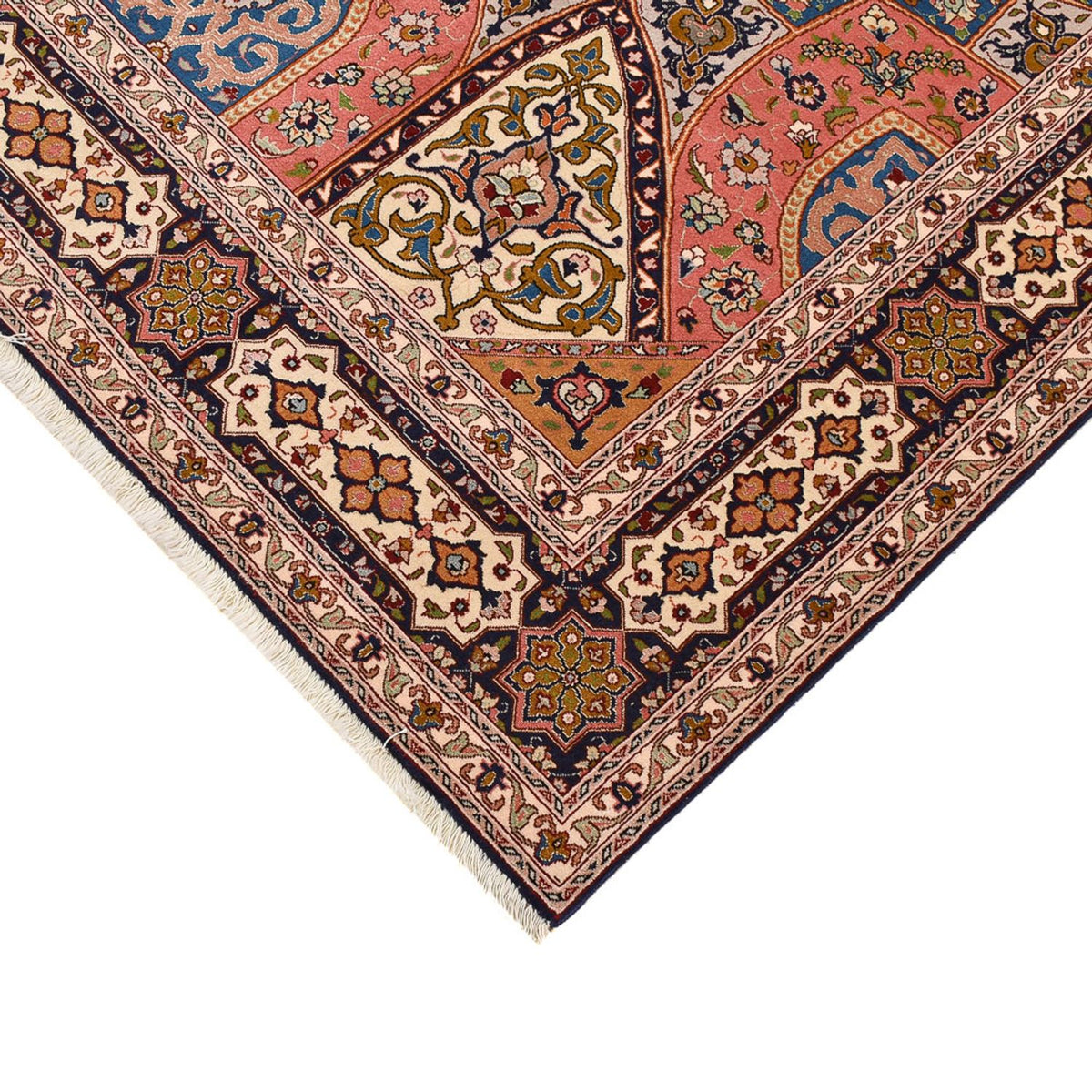 Tapis persan - Tabriz - Royal - 250 x 170 cm - beige foncé