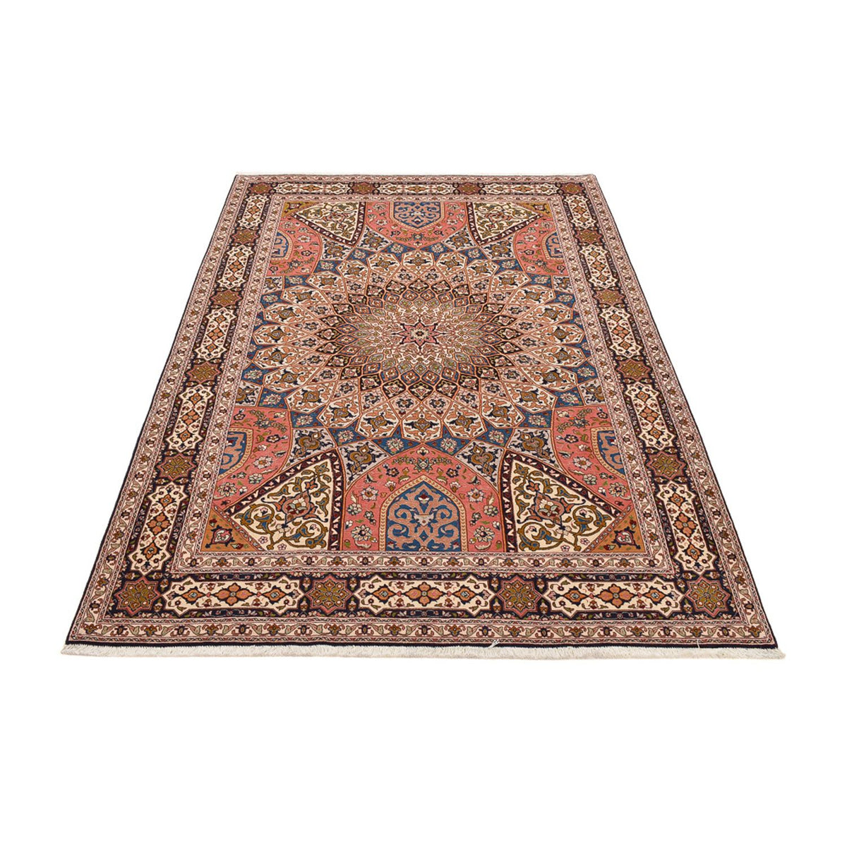 Tapis persan - Tabriz - Royal - 250 x 170 cm - beige foncé