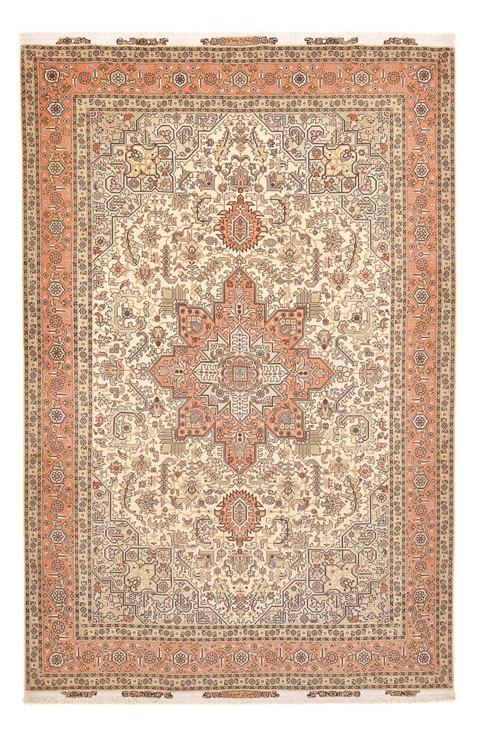 Tapis persan - Tabriz - Royal - 312 x 205 cm - sable