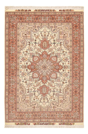 Tapis persan - Tabriz - Royal - 161 x 105 cm - rouge clair