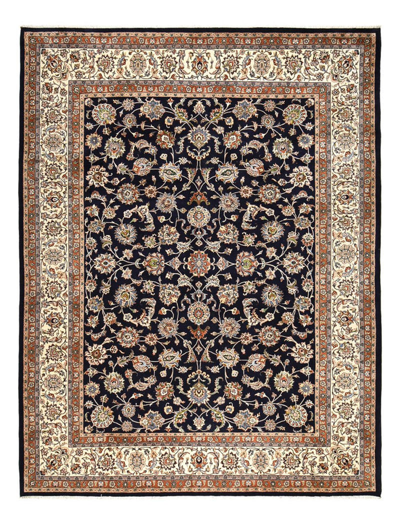 Tapis persan - Classique - Royal - 384 x 304 cm - bleu foncé