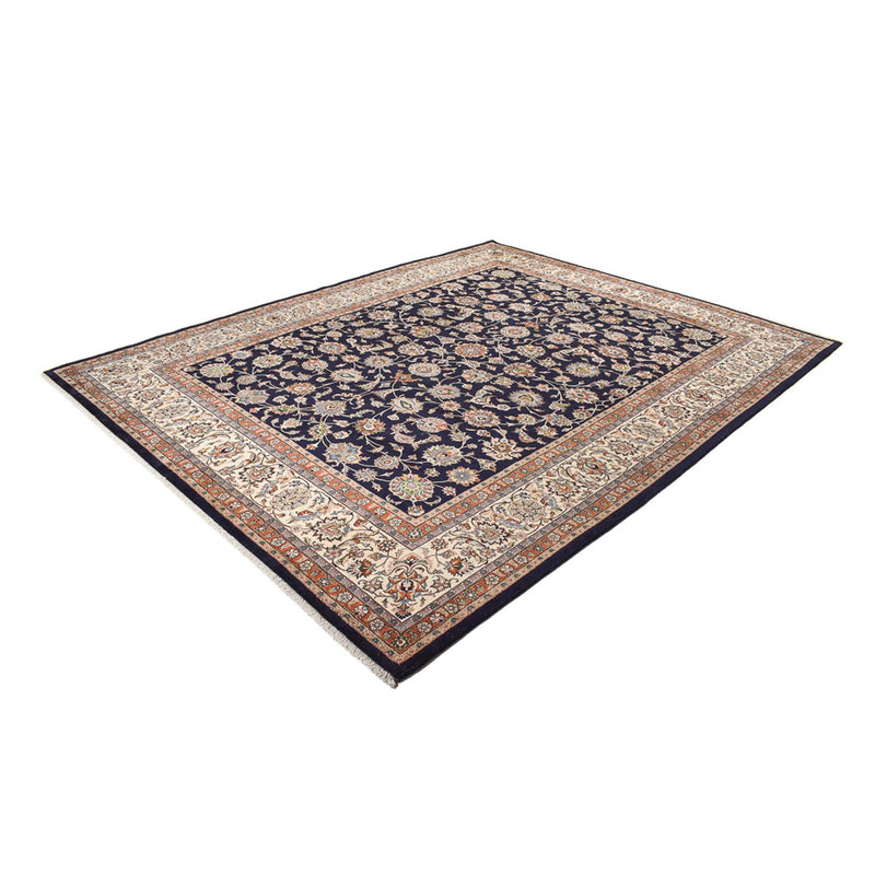 Tapis persan - Classique - Royal - 384 x 304 cm - bleu foncé