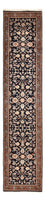 Tapis de couloir Tapis persan - Classique - 330 x 74 cm - bleu foncé