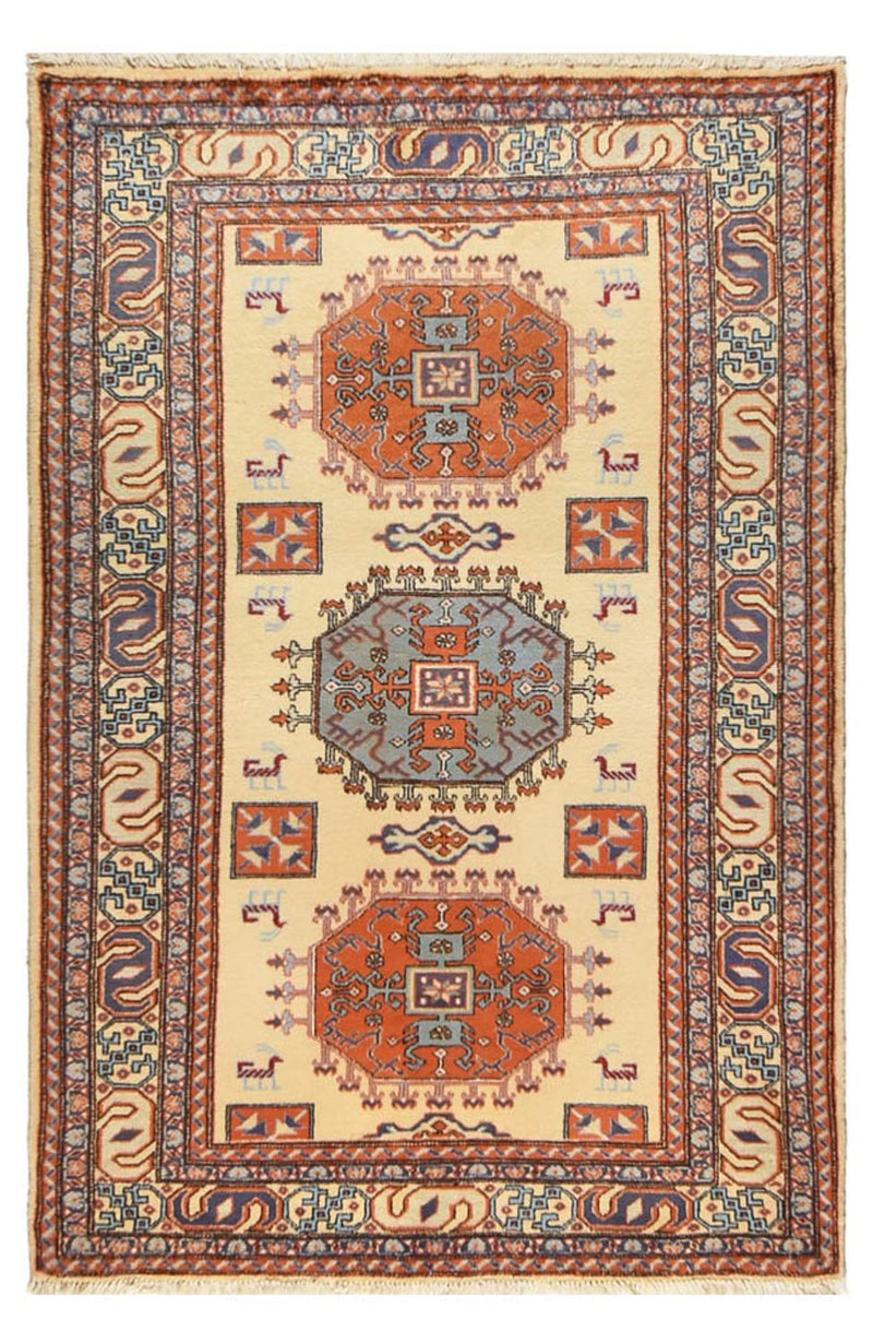 Tapis persan - Nomadic - 202 x 133 cm - multicolore