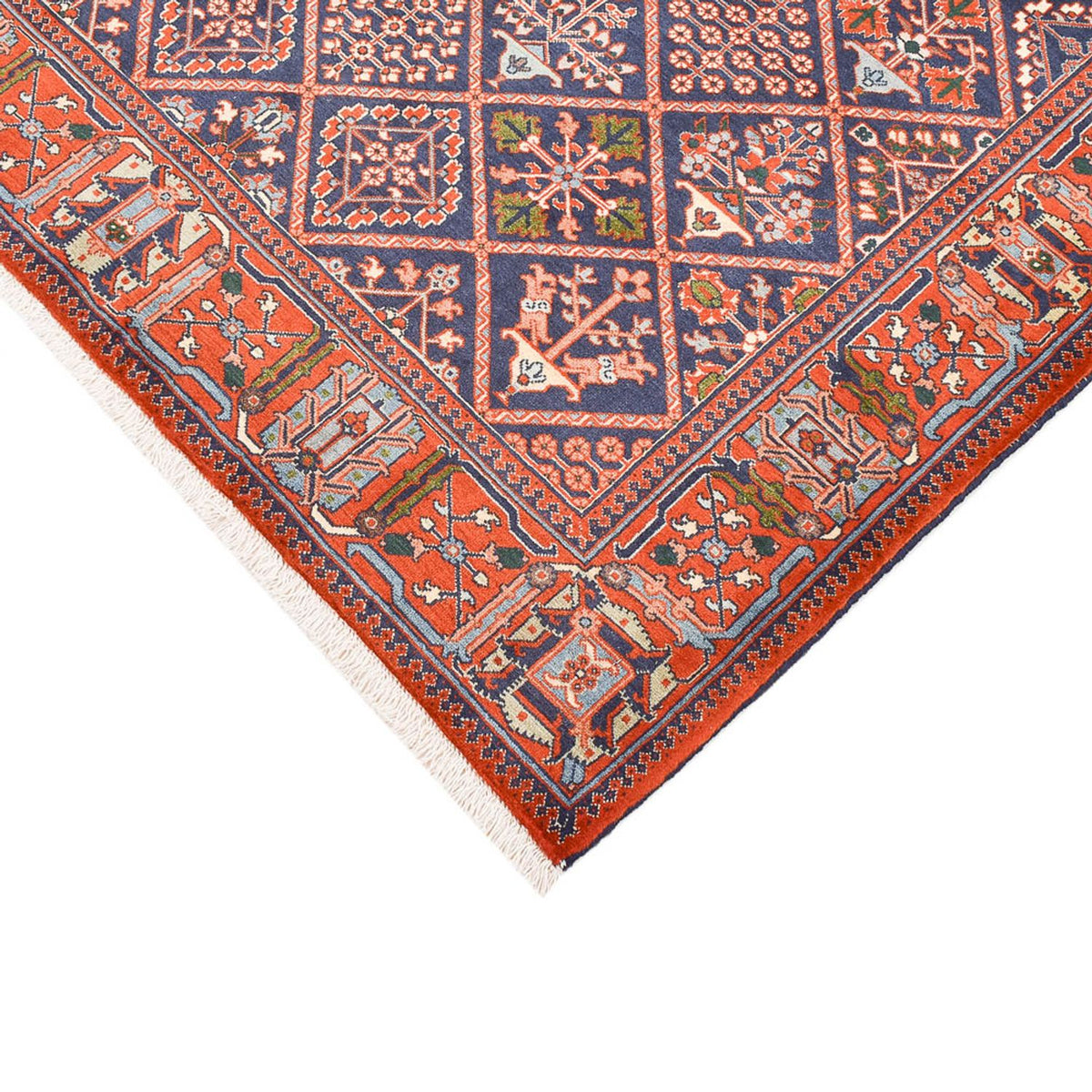 Tapis persan - Nomadic - 200 x 138 cm - rouille
