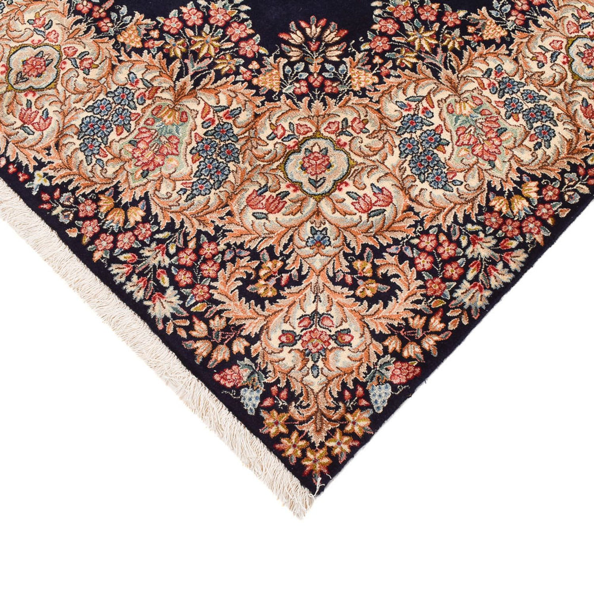 Tapis persan - Royal - 236 x 153 cm - bleu foncé