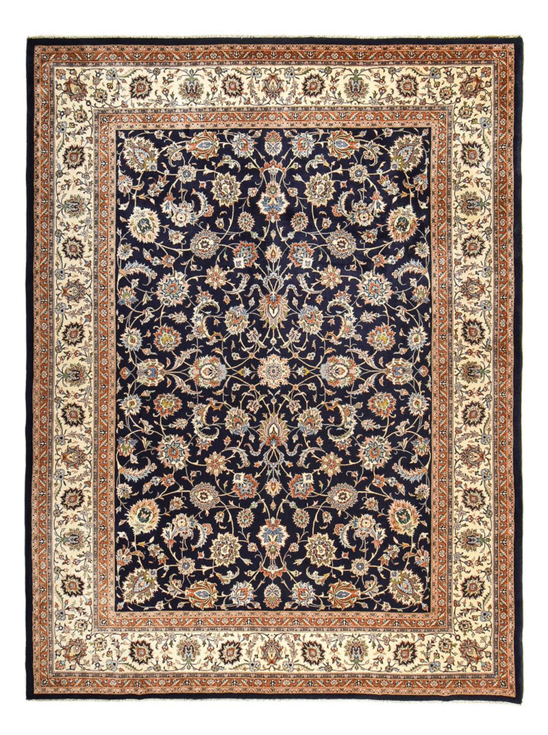 Tapis persan - Classique - Royal - 400 x 303 cm - bleu foncé