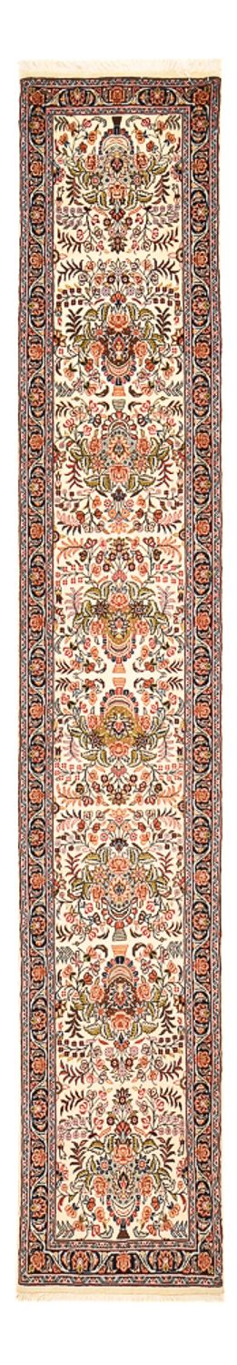 Tapis de couloir Tapis persan - Bidjar - 314 x 55 cm - beige