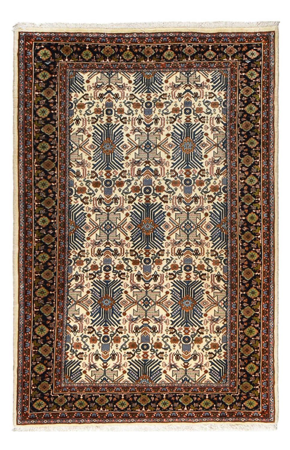 Tapis persan - Classique - 197 x 130 cm - beige clair