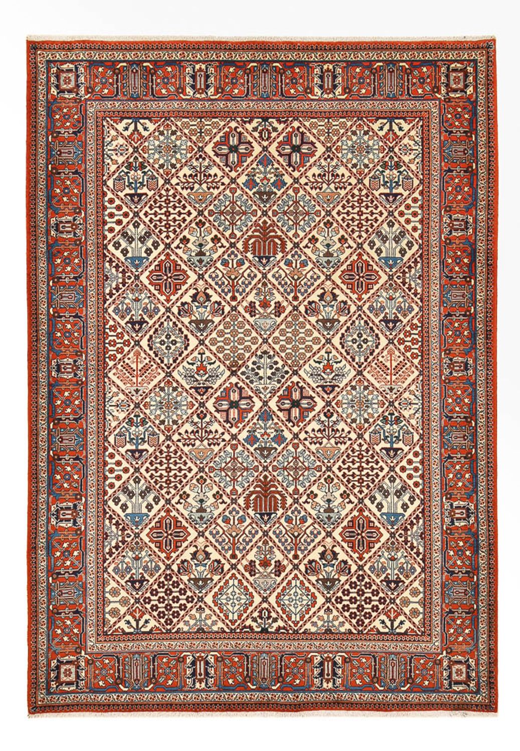 Tapis persan - Nomadic - 248 x 168 cm - beige foncé