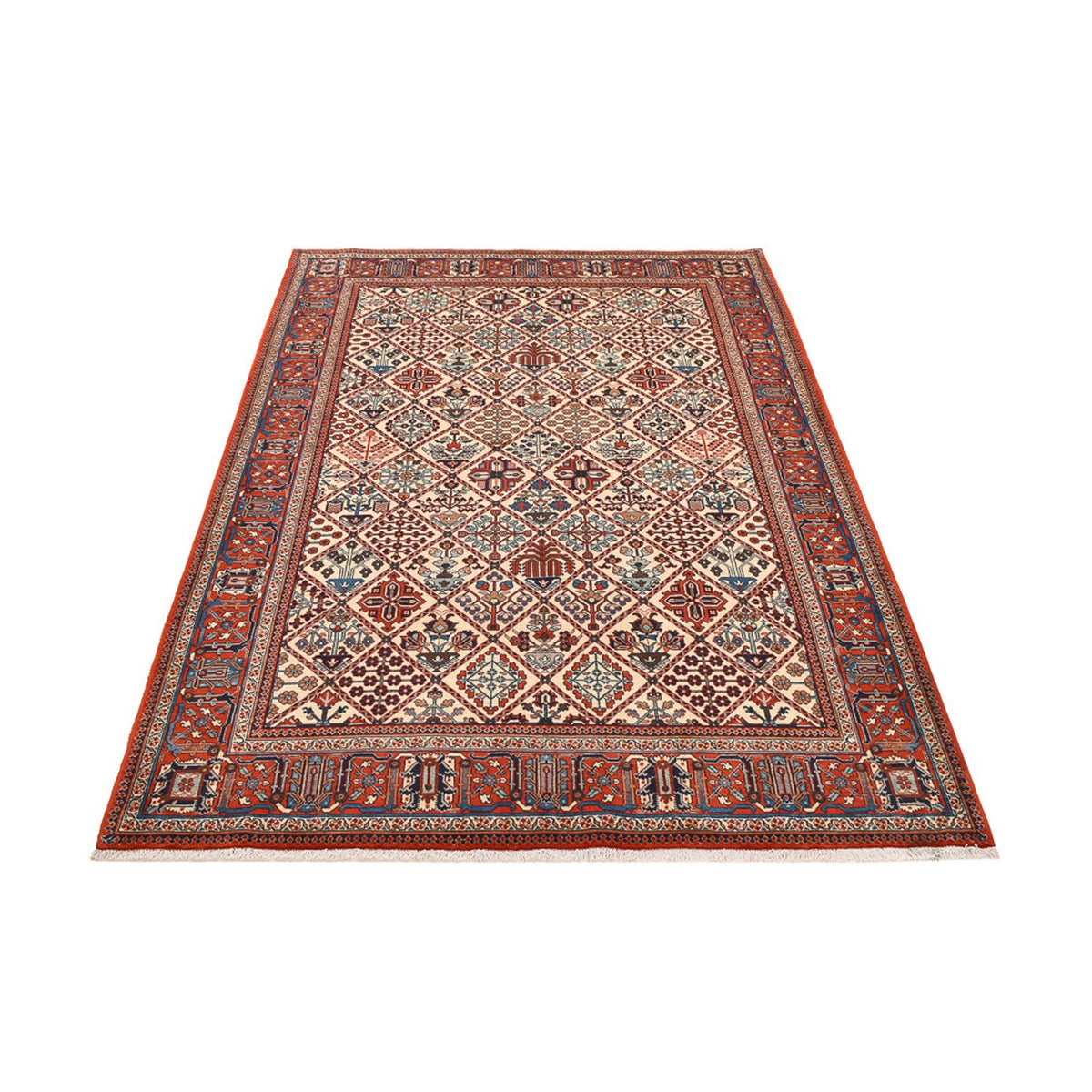 Tapis persan - Nomadic - 248 x 168 cm - beige foncé
