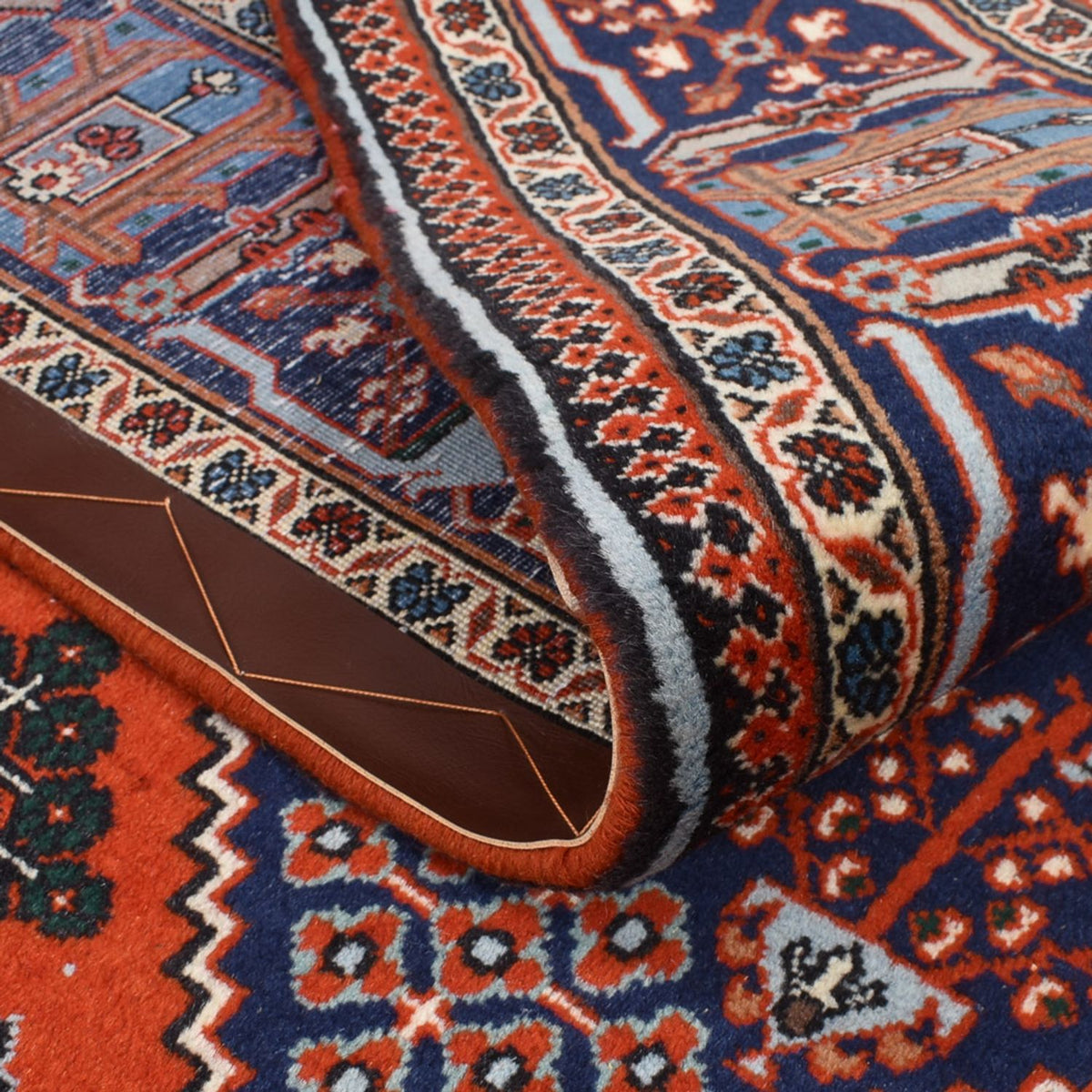Tapis persan - Nomadic - 248 x 168 cm - rouge