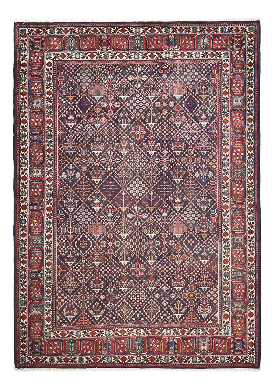 Tapis persan - Nomadic - 296 x 207 cm - rouille