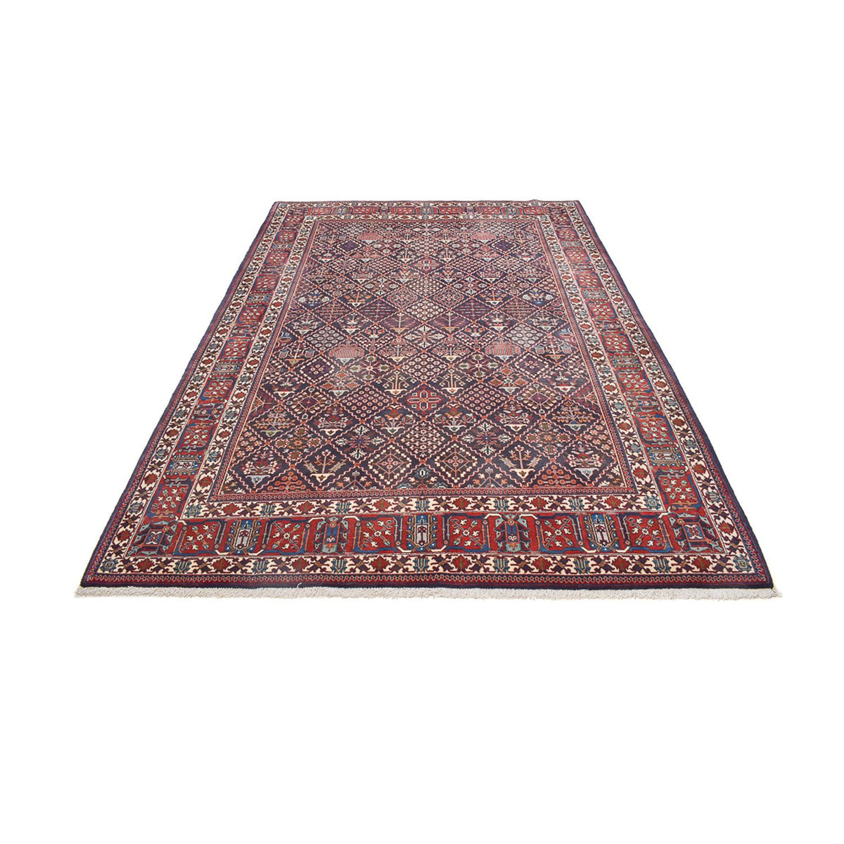 Tapis persan - Nomadic - 296 x 207 cm - rouille