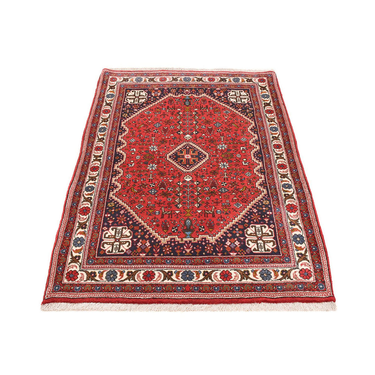 Tapis persan - Nomadic - 170 x 112 cm - rouge