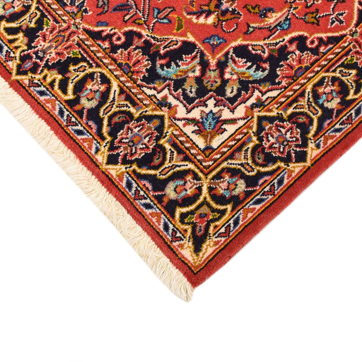 Tapis persan - Keshan - 100 x 70 cm - rouge