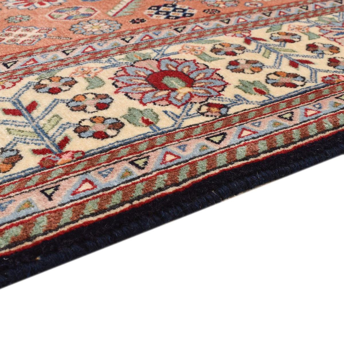 Tapis Gabbeh - Persan Kashkuli - 220 x 141 cm - multicolore