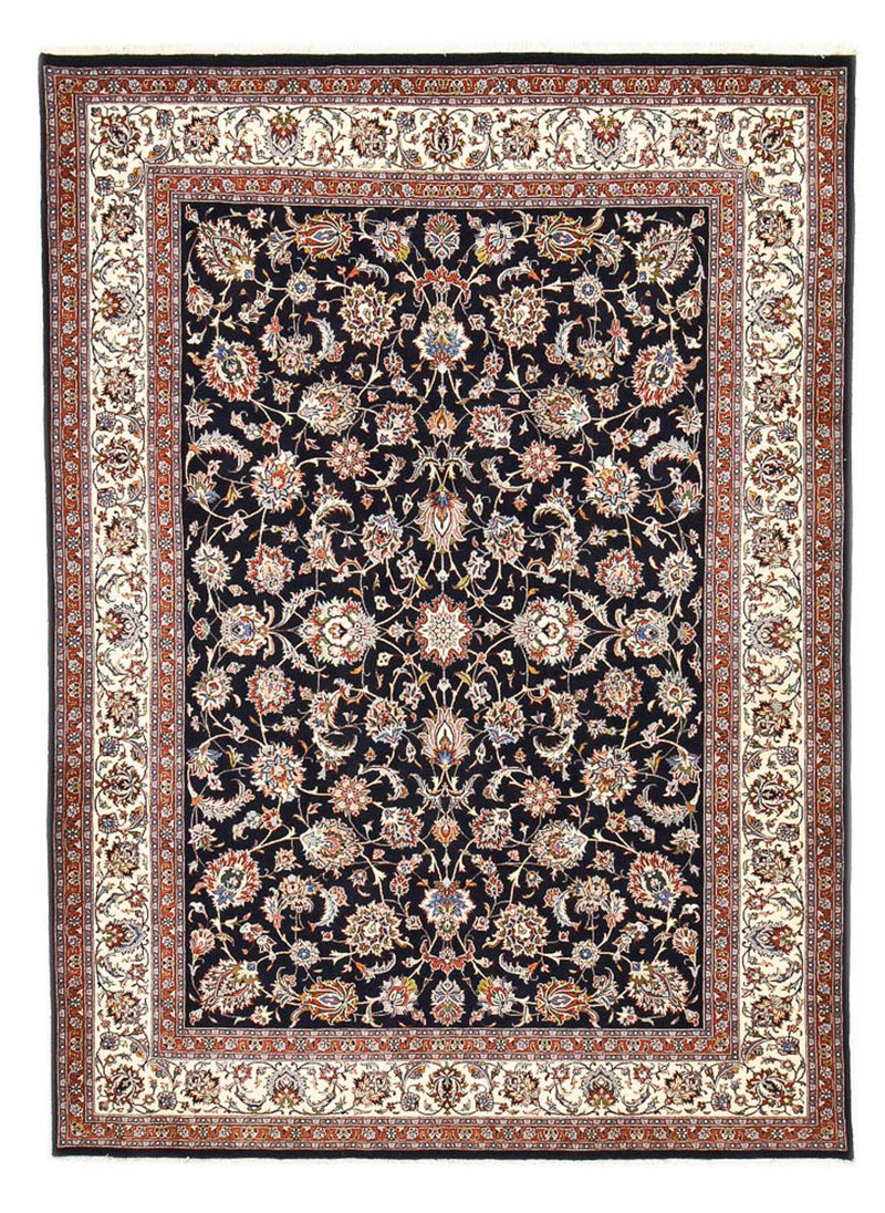 Tapis persan - Classique - Royal - 340 x 244 cm - bleu foncé