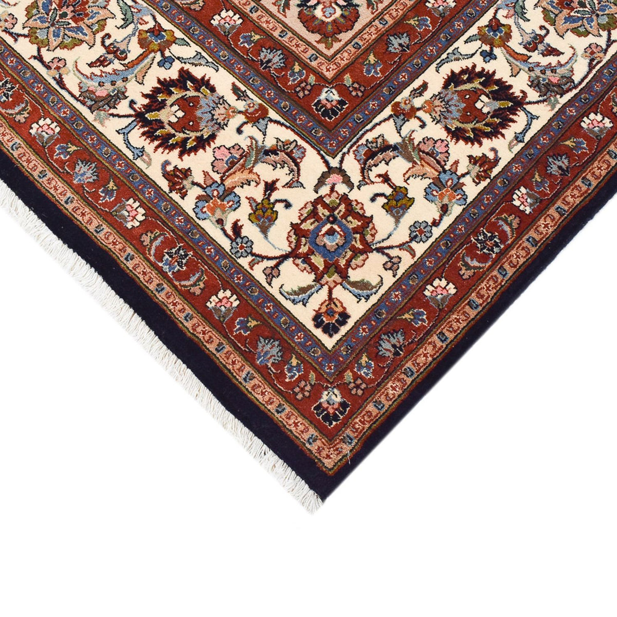 Tapis persan - Classique - Royal - 345 x 244 cm - bleu foncé