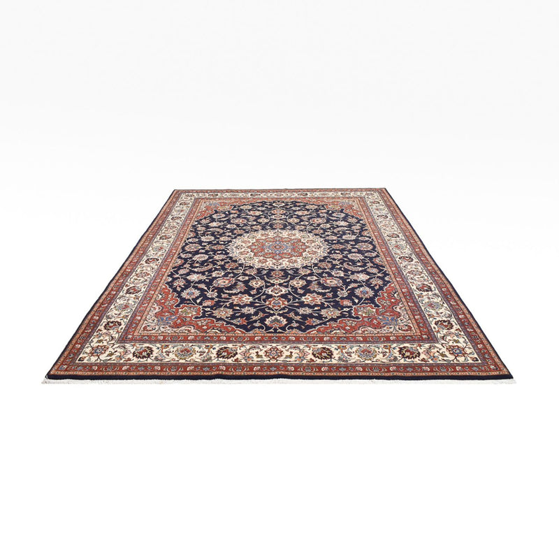 Tapis persan - Classique - Royal - 345 x 244 cm - bleu foncé