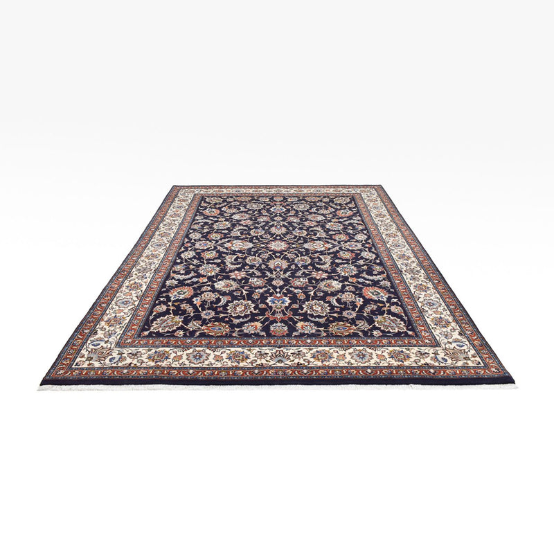 Tapis persan - Classique - Royal - 336 x 240 cm - bleu foncé