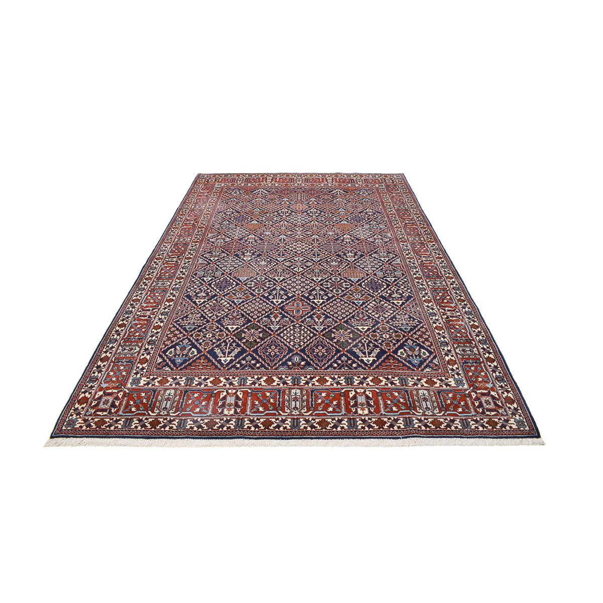 Tapis persan - Nomadic - 298 x 206 cm - rouille