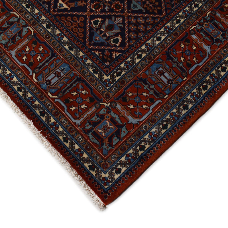 Tapis persan - Bidjar - 300 x 212 cm - rouge vin