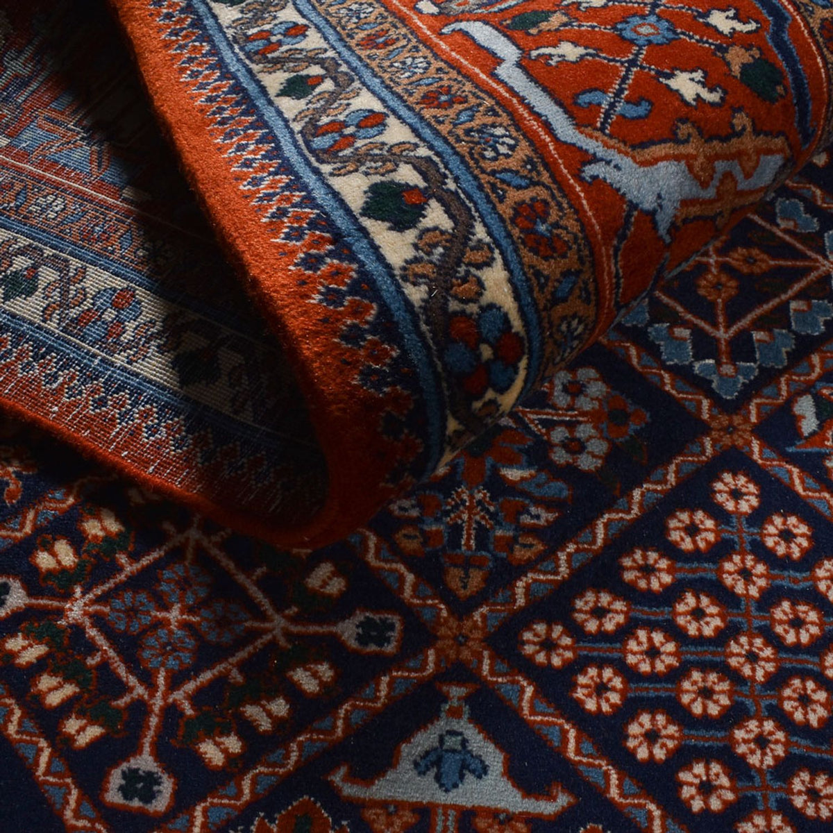 Tapis persan - Bidjar - 300 x 212 cm - rouge vin