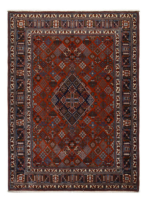 Tapis persan - Bidjar - 298 x 217 cm - rouge foncé
