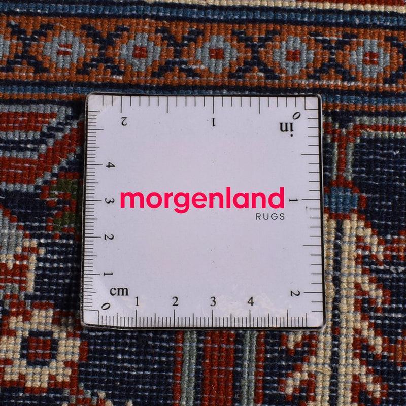 Tapis persan - Bidjar - 298 x 217 cm - rouge foncé