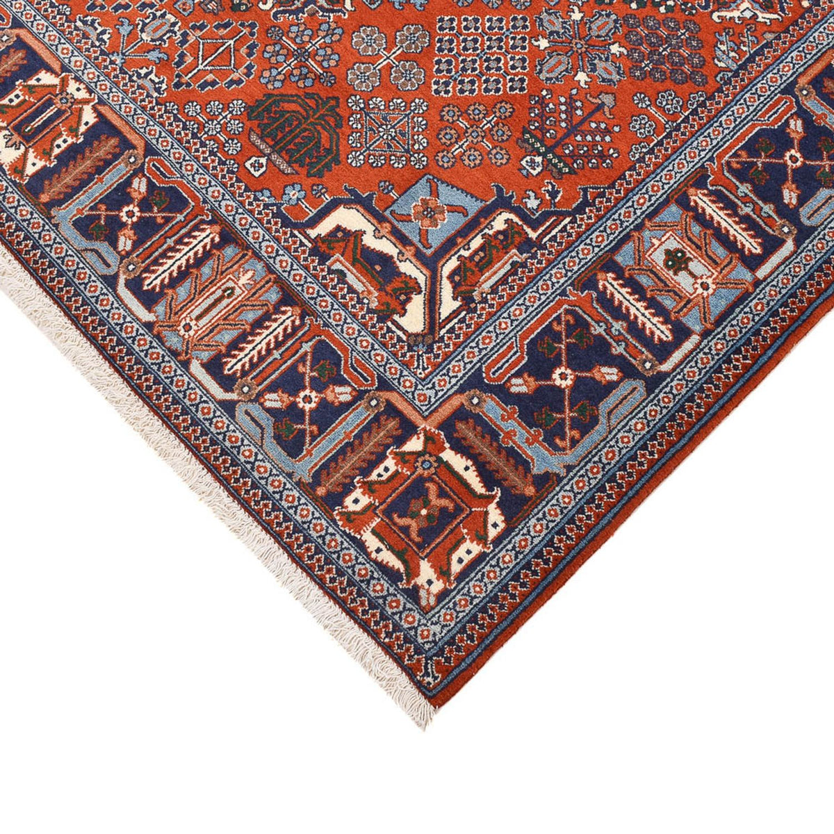 Tapis persan - Nomadic - 255 x 170 cm - rouge