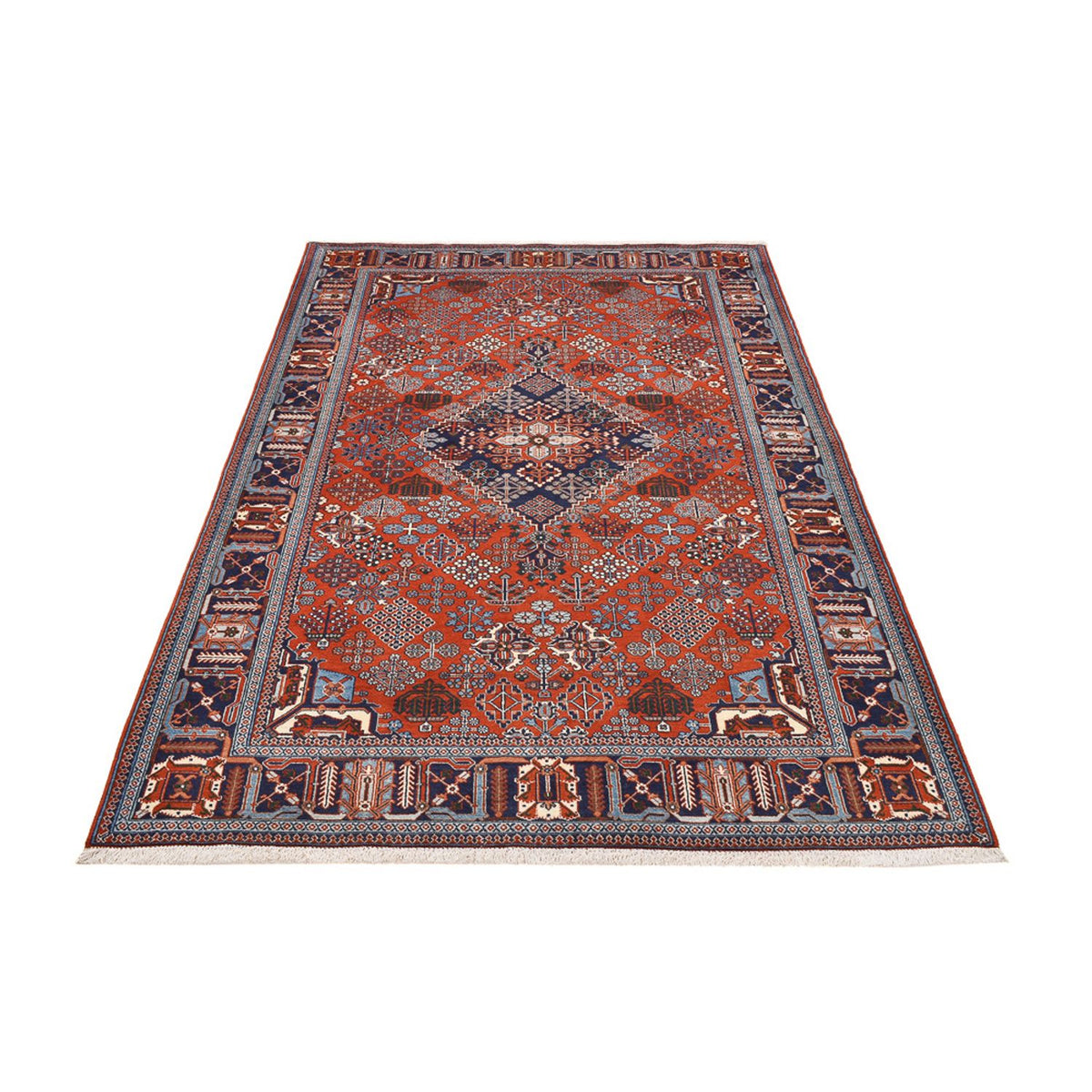 Tapis persan - Nomadic - 255 x 170 cm - rouge