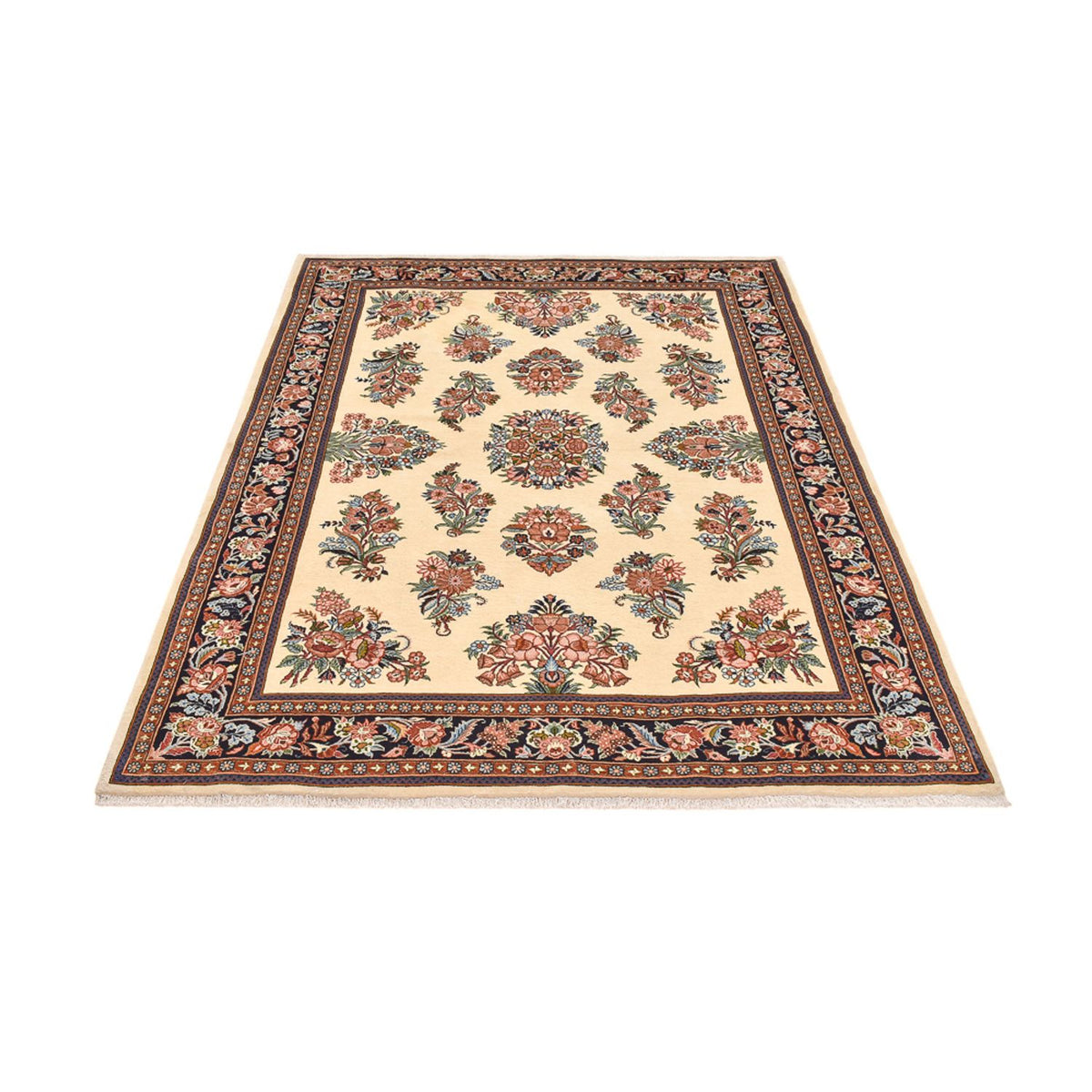 Tapis persan - Classique - 242 x 179 cm - crème