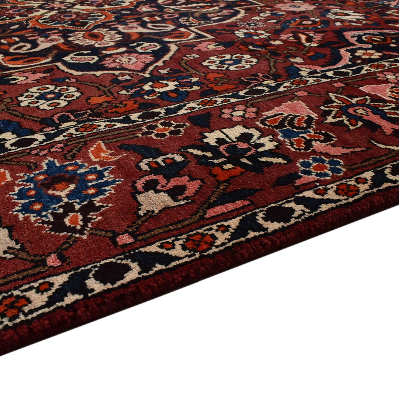 Tapis persan - Nomadic - 320 x 207 cm - rouge vin