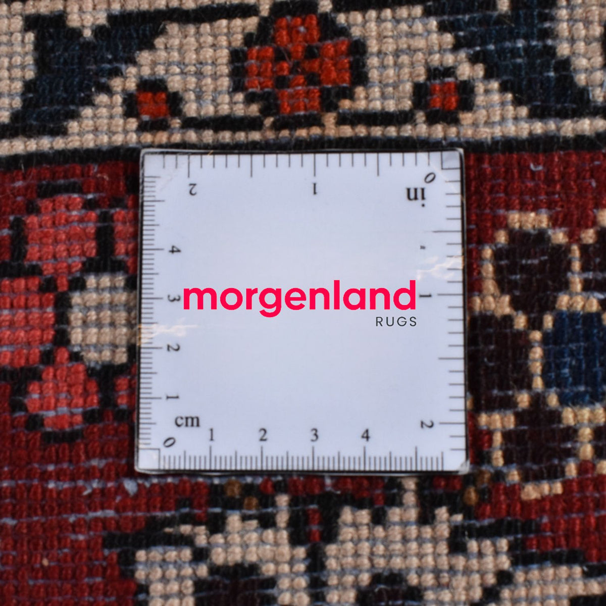 Tapis persan - Nomadic - 320 x 207 cm - rouge vin