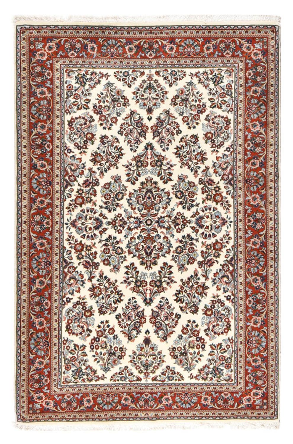 Tapis persan - Classique - 213 x 136 cm - crème