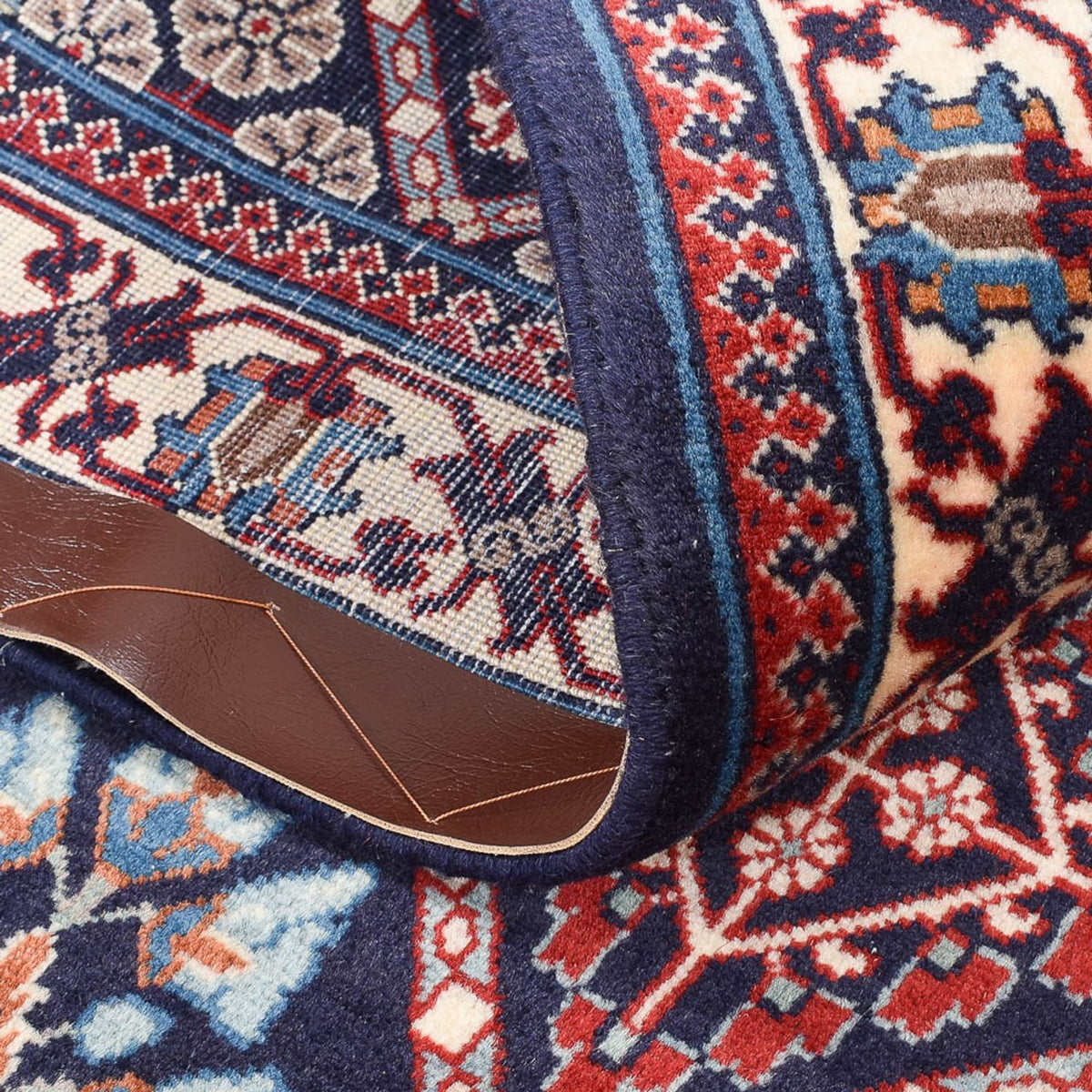 Tapis persan - Nomadic - 153 x 109 cm - rouille