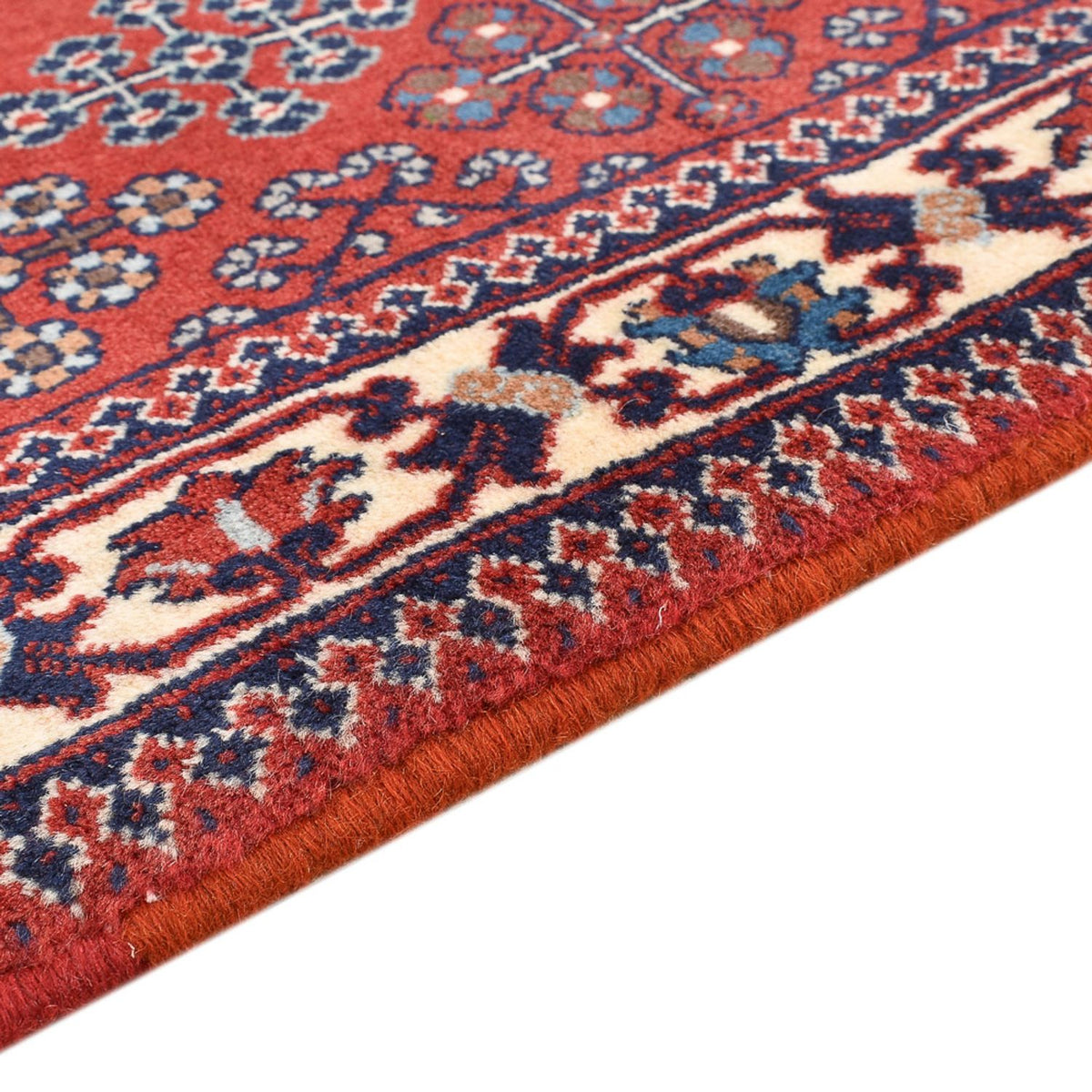 Tapis persan - Nomadic - 157 x 110 cm - rouge