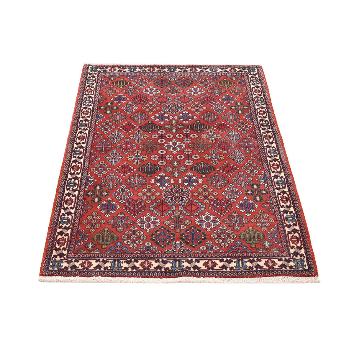 Tapis persan - Nomadic - 157 x 110 cm - rouge