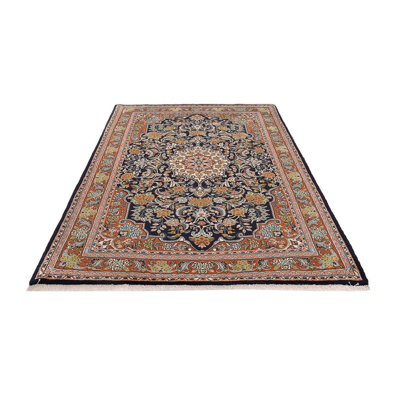 Tapis persan - Classique - 202 x 138 cm - bleu foncé