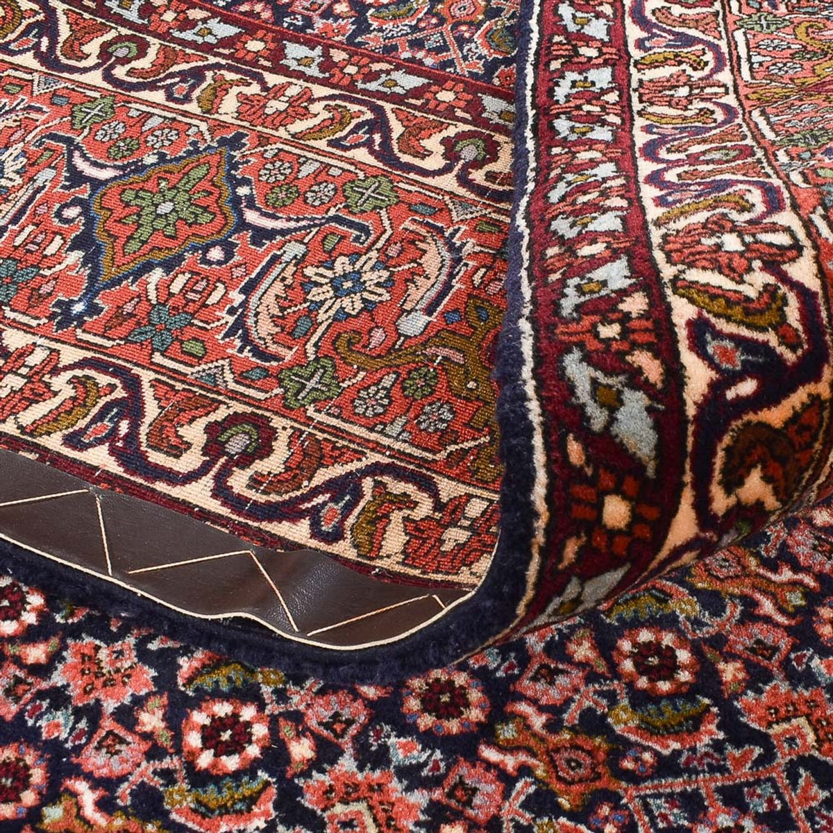 Tapis persan - Bidjar - 342 x 263 cm - rouille