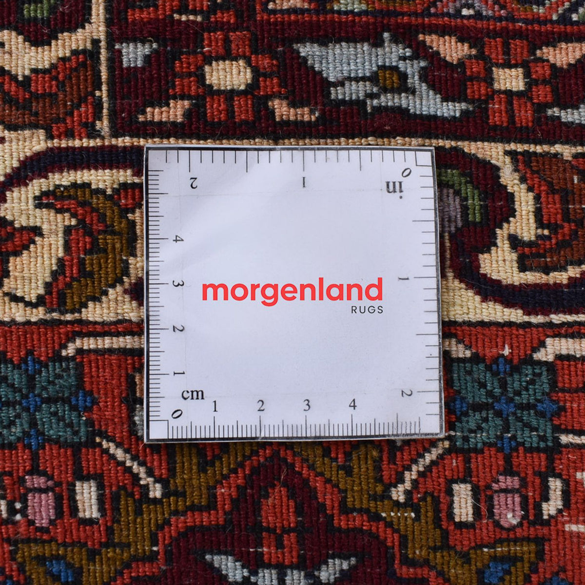 Tapis persan - Bidjar - 342 x 263 cm - rouille