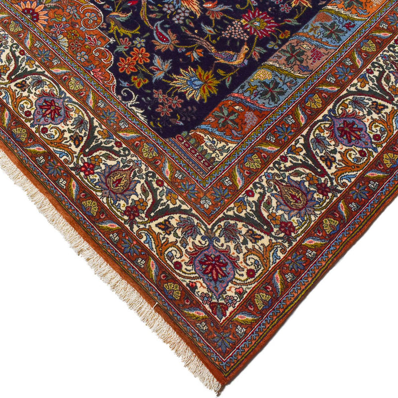 Tapis persan - Nomadic - 293 x 206 cm - bleu foncé