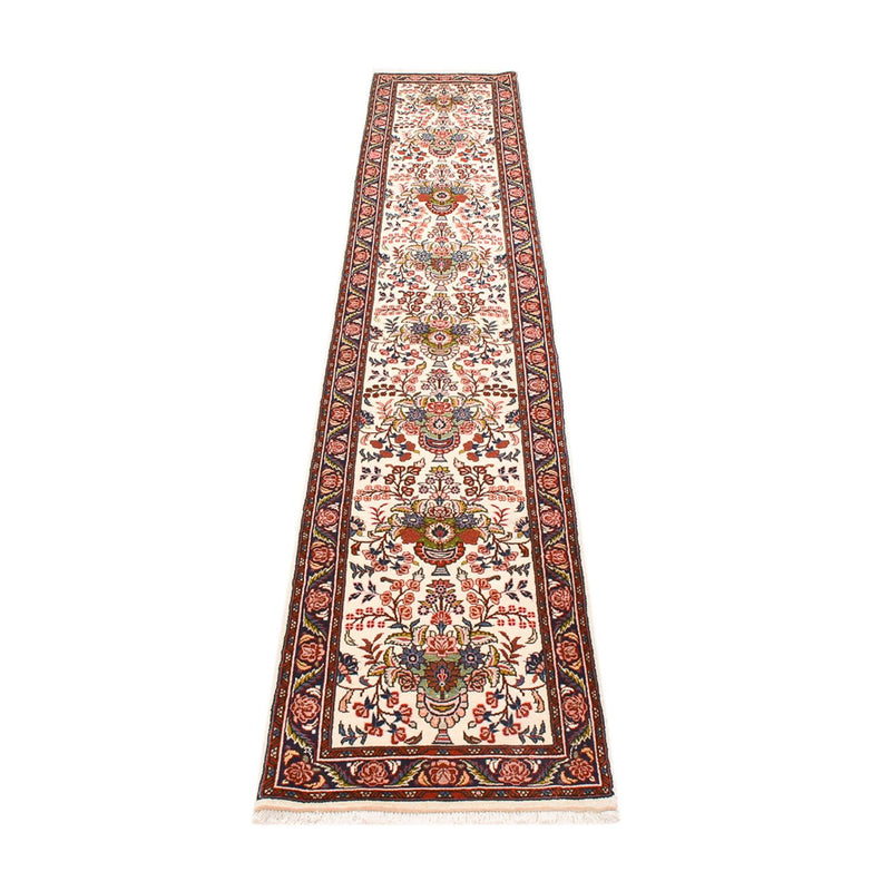 Tapis de couloir Tapis persan - Bidjar - 317 x 57 cm - beige