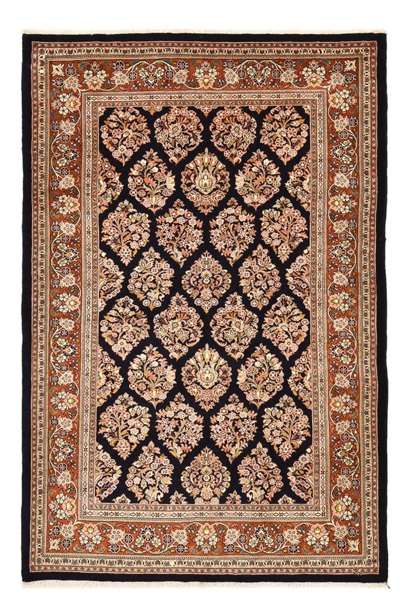 Tapis persan - Classique - 252 x 167 cm - bleu foncé