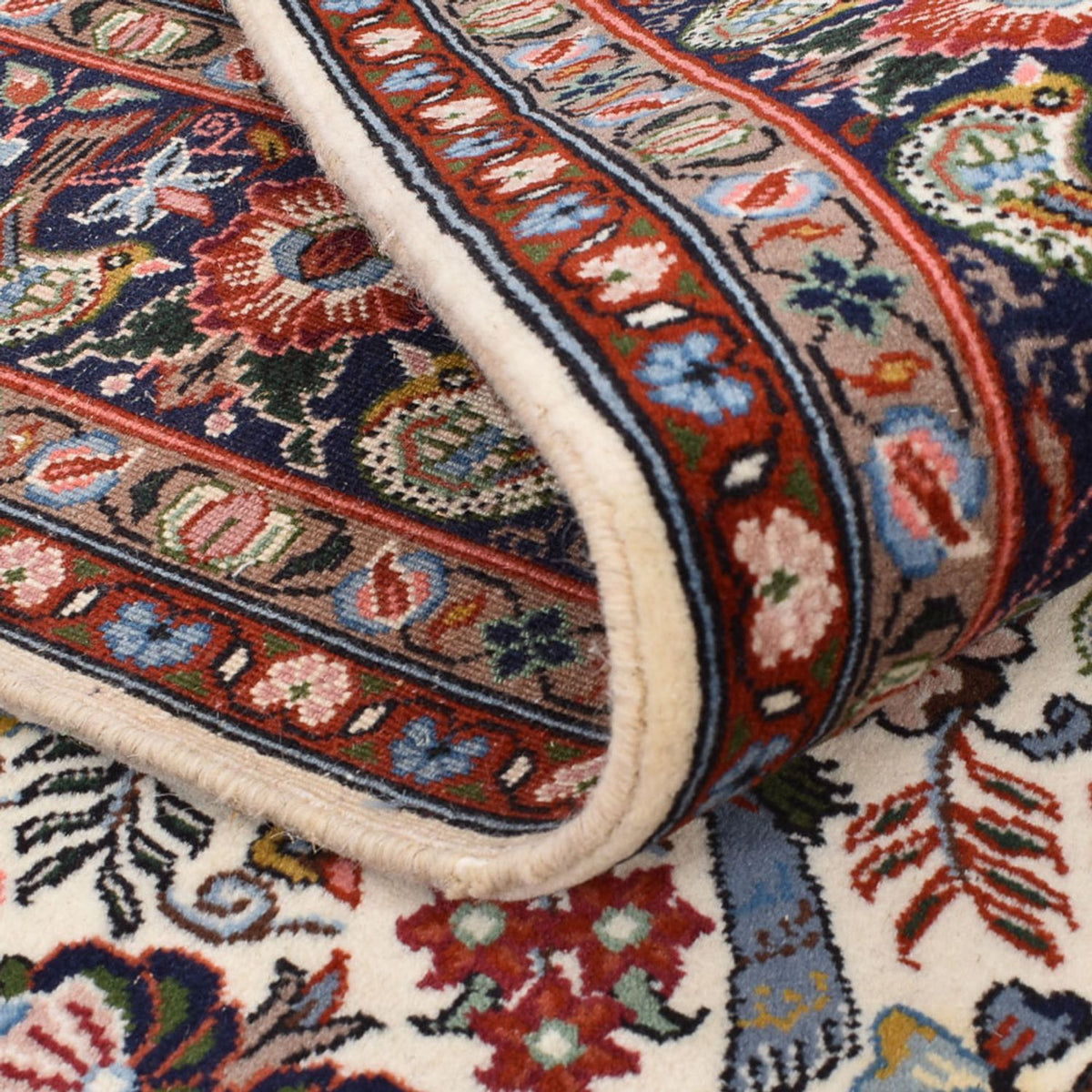 Tapis persan - Bidjar - 215 x 137 cm - crème