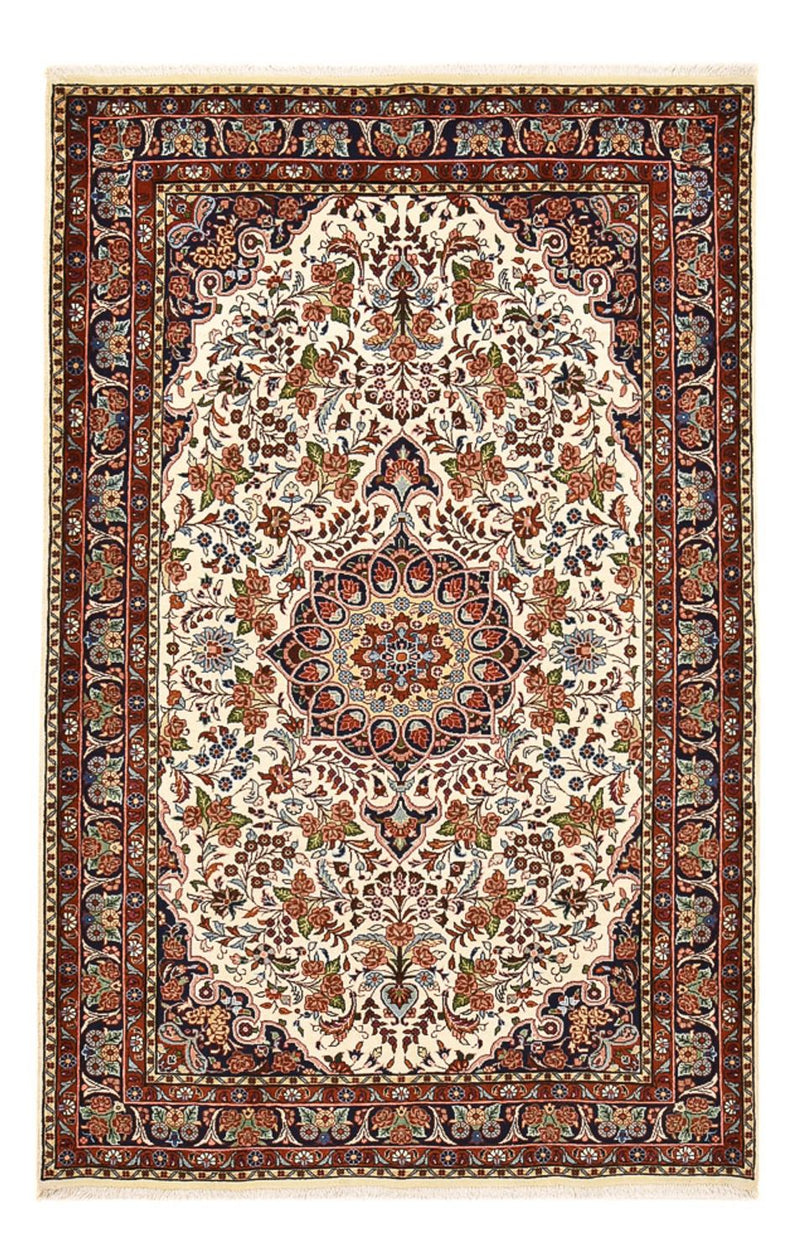 Tapis persan - Bidjar - 211 x 135 cm - crème